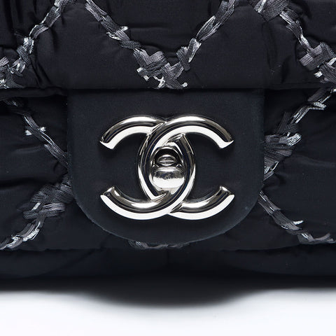 シャネル CHANEL 15番台 パリビザンス チェーンショルダー ショルダーバッグ ブラック WS11366