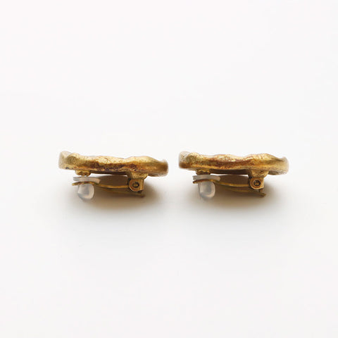 CHANEL COCO Mark Large Round Earring gold WS11376
