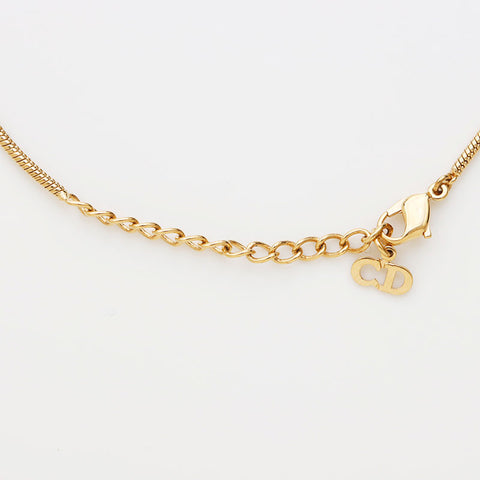 Collier de strass Dior Christian, or WS11402