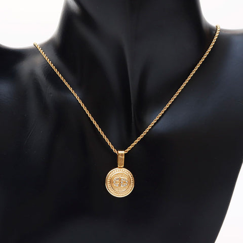Christian Dior CD Logo Collier Gollier WS11404