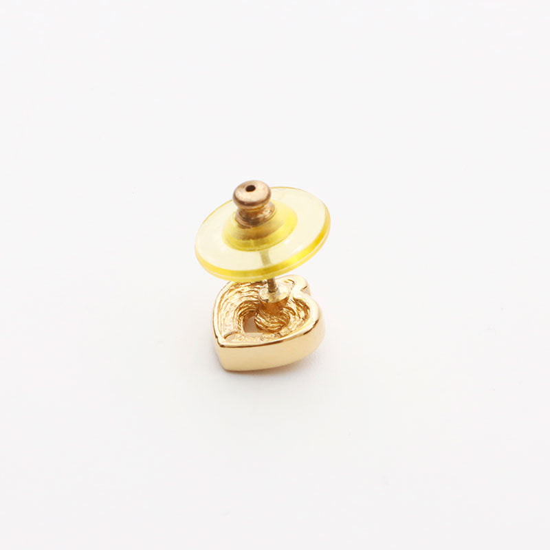 クリスチャンディオール Christian Dior ハート ラインストーン ピアス