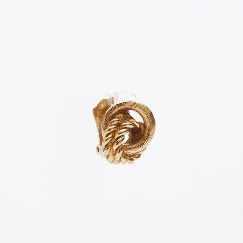 克里斯蒂安·迪奥（Christian dior Twist）耳环金黄金WS11425
