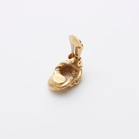 克里斯蒂安·迪奥（Christian dior Twist）耳环金黄金WS11425