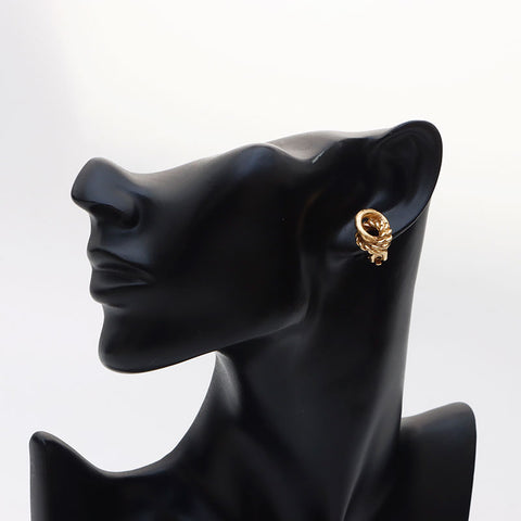 克里斯蒂安·迪奥（Christian dior Twist）耳环金黄金WS11425