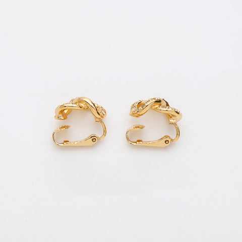 Boucles d'oreilles en strass dior chrétiennes WS11426