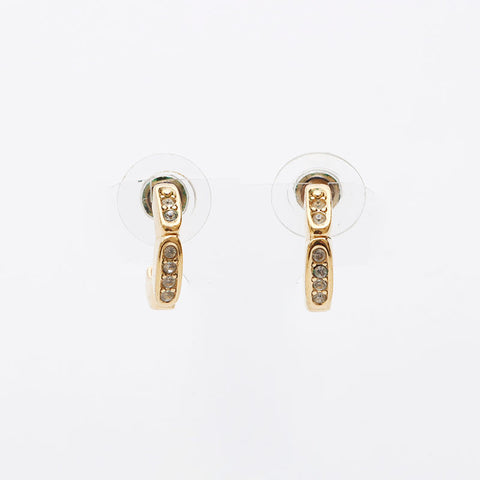 Boucles d'oreilles en strass dior chrétiennes WS11428