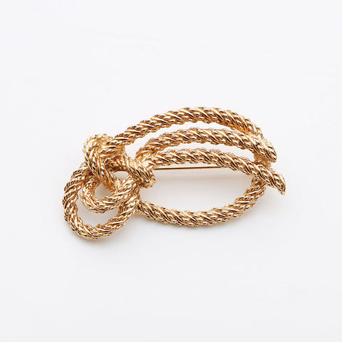 克里斯蒂安·迪奥（Christian Dior Twist）胸针金WS11431