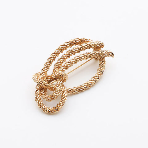 克里斯蒂安·迪奥（Christian Dior Twist）胸针金WS11431