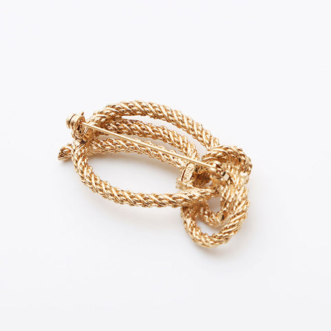 克里斯蒂安·迪奥（Christian Dior Twist）胸针金WS11431
