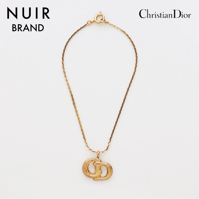 Christian Dior CD logo bracelet gold WS11436 – NUIR VINTAGE
