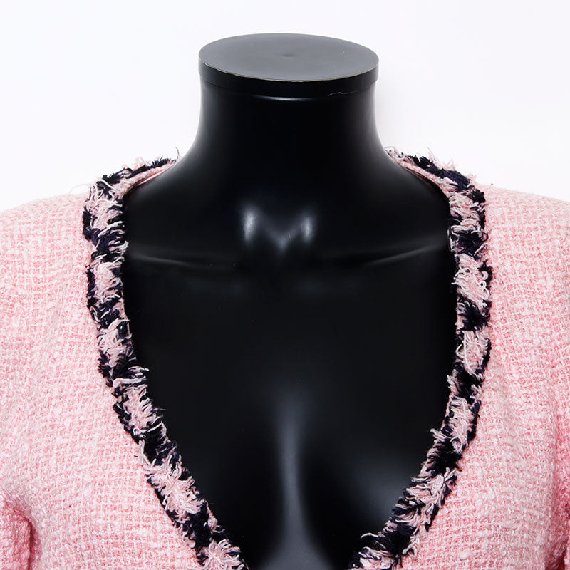 シャネル CHANEL Size:38 ツイード ココマークボタン P31153 シャネル CHANEL Size:38 ツイード ココマークボタン P31153