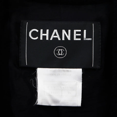 シャネル CHANEL Size:36 08C ツイード ジャケット ブラック WS11451