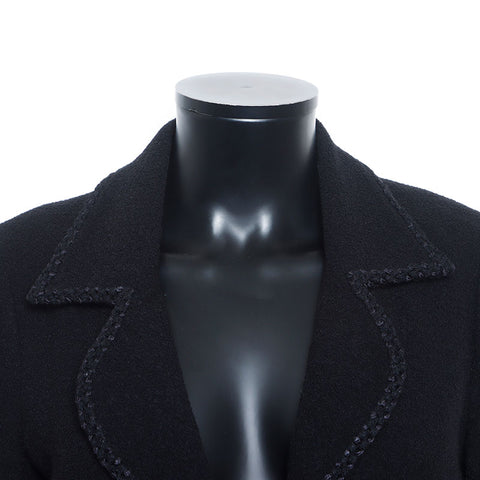 Chanel Chanel Taille: 36 08c Jacket tweed Black WS11451