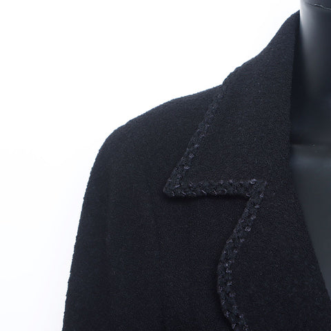 Chanel Chanel Taille: 36 08c Jacket tweed Black WS11451