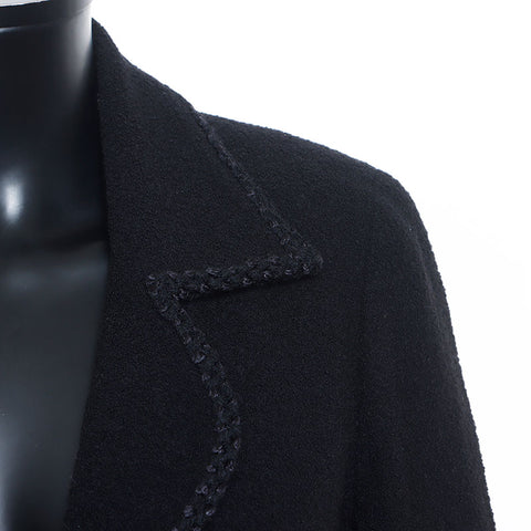 CHANEL Size:36 08C Tweed Jacket black WS11451