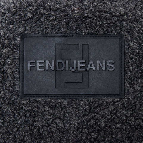 フェンディ FENDI Size:44 ウール ロングコート コート グレー WS11452