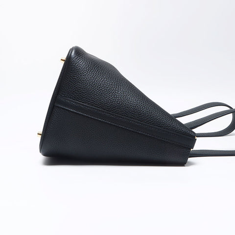 HERMES Picotin Lock Gold Metal PM B Engraved 2023 Handbag black WS11462