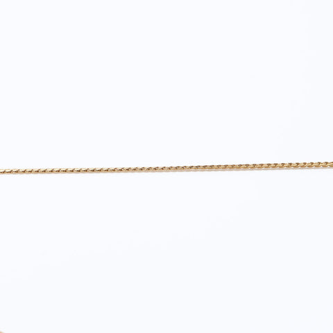 Christian Dior CD logo Necklace gold WS11475