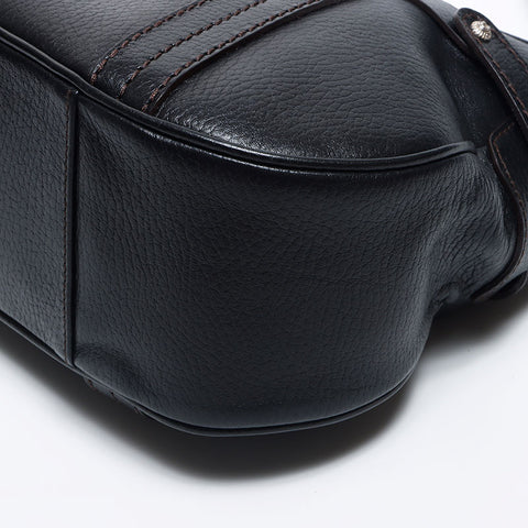 Salvatore Ferragamo皮革一个肩2向肩袋黑色WS11482