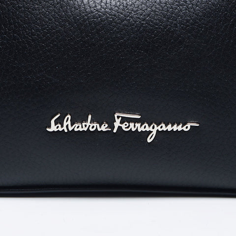 Salvatore Ferragamo皮革一个肩2向肩袋黑色WS11482
