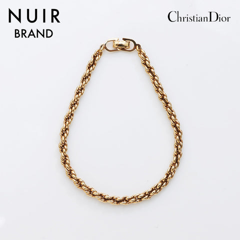 Christian Dior Chain Bracelet Gold WS11492