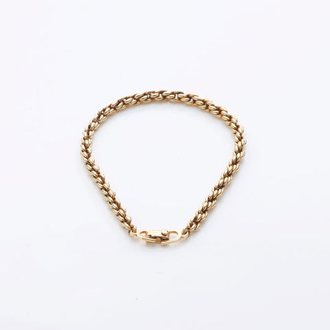 Christian Dior Chain Bracelet Gold WS11492