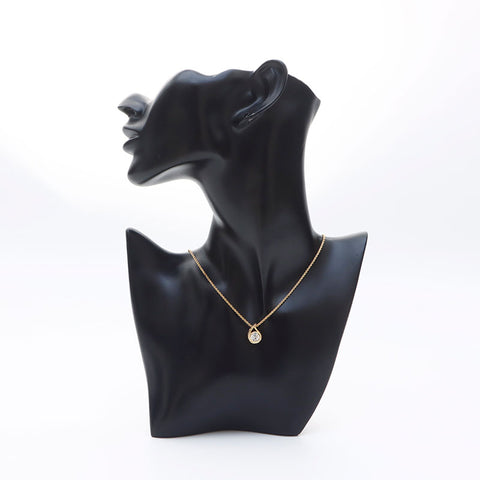 Christian Dior Collier en forme de drop en forme d'or WS11505