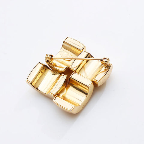 克里斯蒂安·迪奥尔（Christian Dior Square）胸针金WS11531