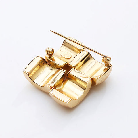 克里斯蒂安·迪奥尔（Christian Dior Square）胸针金WS11531