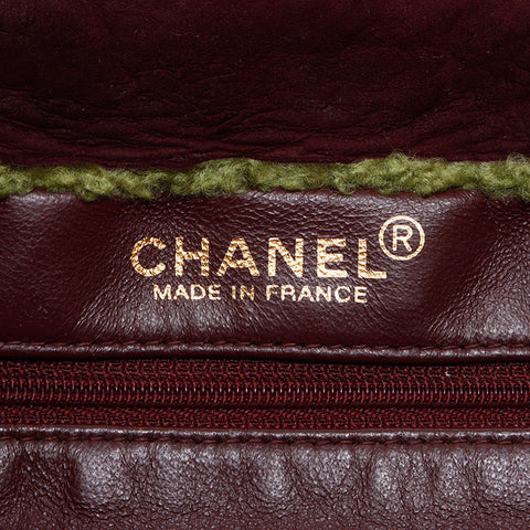 Chanel Chanel 1998 Mouton Coco Mark Sede 5系列手提包棕色WS11540