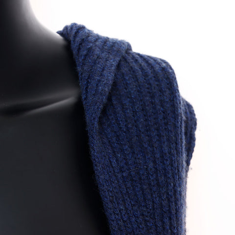 Chanel Chanel 08c Taille en cachemire: 36 2008 DROYE SEPLUIE NAVY WS11546