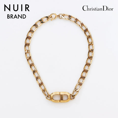 クリスチャンディオール Christian Dior CDロゴ ブレスレット ゴールド WS11571 – NUIR VINTAGE