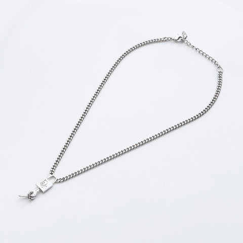 克里斯蒂安·迪奥（Christian Dior Padloce）项链银牌WS11573