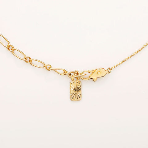 YVES SAINT LAURENT flour Necklace gold WS11603