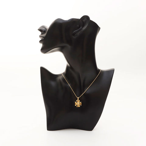 YVES SAINT LAURENT flour Necklace gold WS11603