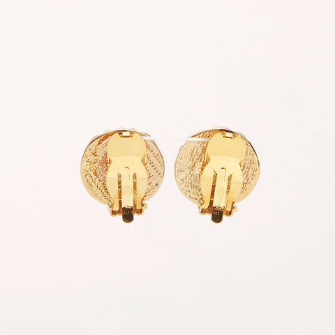 Yves Saint Laurent Yves Saint Laurent Rund Boucles d'oreilles Gold WS11604