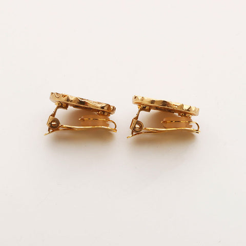 Yves Saint Laurent Yves Saint Laurent Rund Boucles d'oreilles Gold WS11604