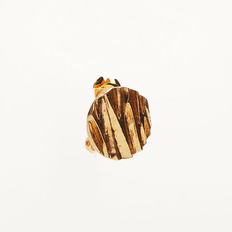 Yves Saint Laurent Yves Saint Laurent Rund Boucles d'oreilles Gold WS11604