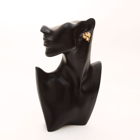 Yves Saint Laurent Yves Saint Laurent Rund Boucles d'oreilles Gold WS11604