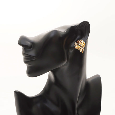 Yves Saint Laurent Yves Saint Laurent Rund Boucles d'oreilles Gold WS11604