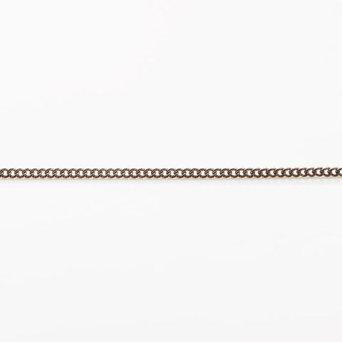 CHANEL 07V 2007 COCO Mark Necklace Silver WS11612