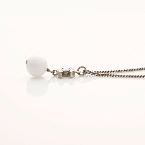 Chanel Chanel B10A 2010 Coco Mark 2way项链白银WS11613