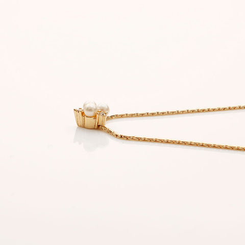 Christian Dior Pearl Rhingestone Collier, or WS11622