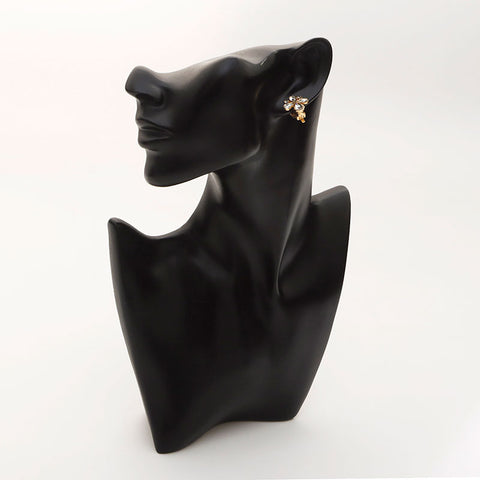 Yves Saint Laurent Flower Rencles d'oreilles Gold WS11634