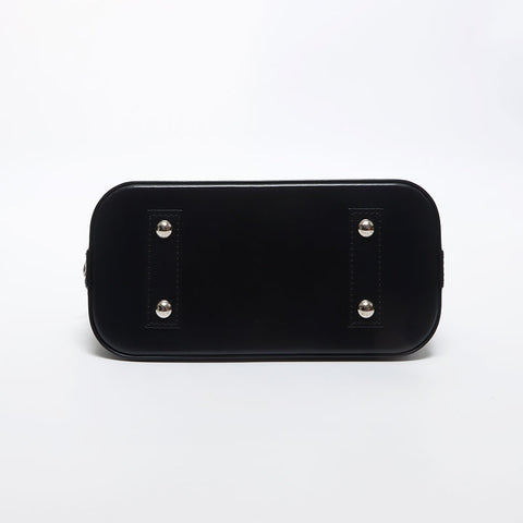 Louis Vuitton Alma BB Epi 2way Silver Hardware Umhängetasche Schwarz WS11646