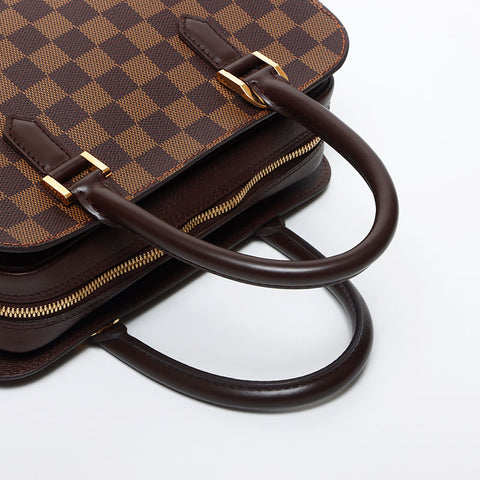 路易威登（Louis Vuitton）路易·威登（Louis Vuitton）2002 Damier Triana手提包棕色WS11648