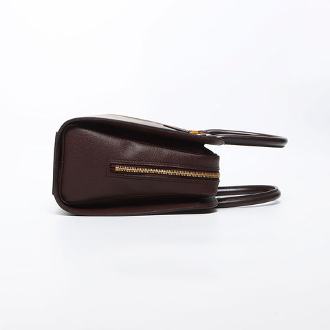 路易威登（Louis Vuitton）路易·威登（Louis Vuitton）2002 Damier Triana手提包棕色WS11648