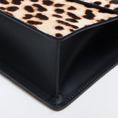 Gucci Harako Leopard Sylvie肩带米色WS11649
