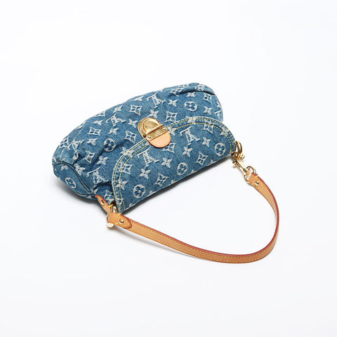 路易·威登（Louis Vuitton）路易·威登（Louis Vuitton）2005迷你漂亮牛仔图标肩袋海军WS11651