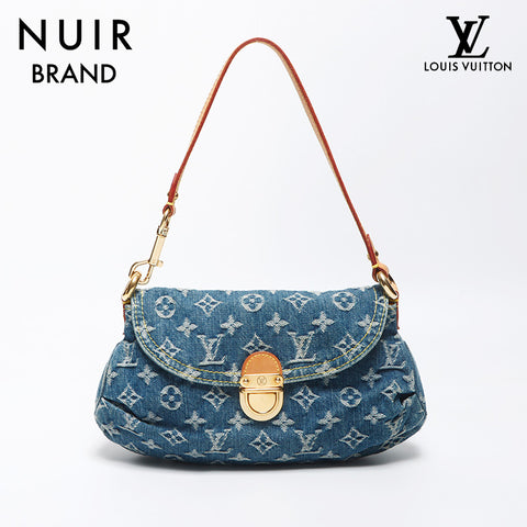 路易·威登（Louis Vuitton）路易·威登（Louis Vuitton）2005迷你漂亮牛仔图标肩袋海军WS11651